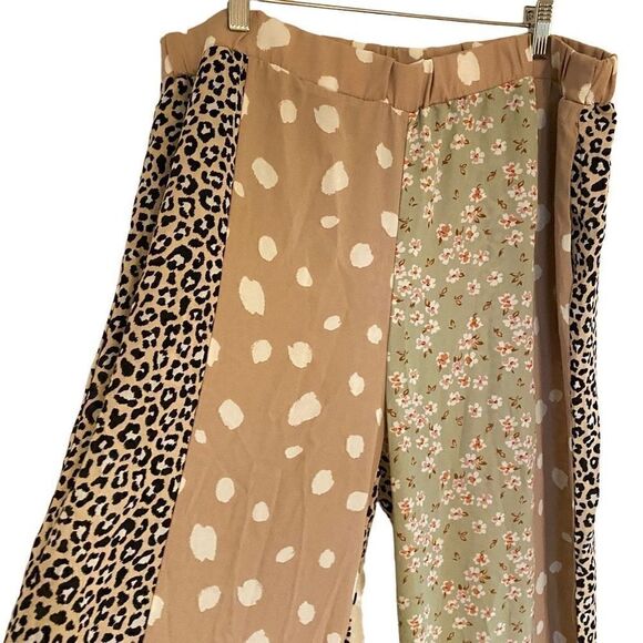 The Zig Zag Stripe size 3XL baggie pants art to wear mix match prints zebra colo - Picture 5 of 6